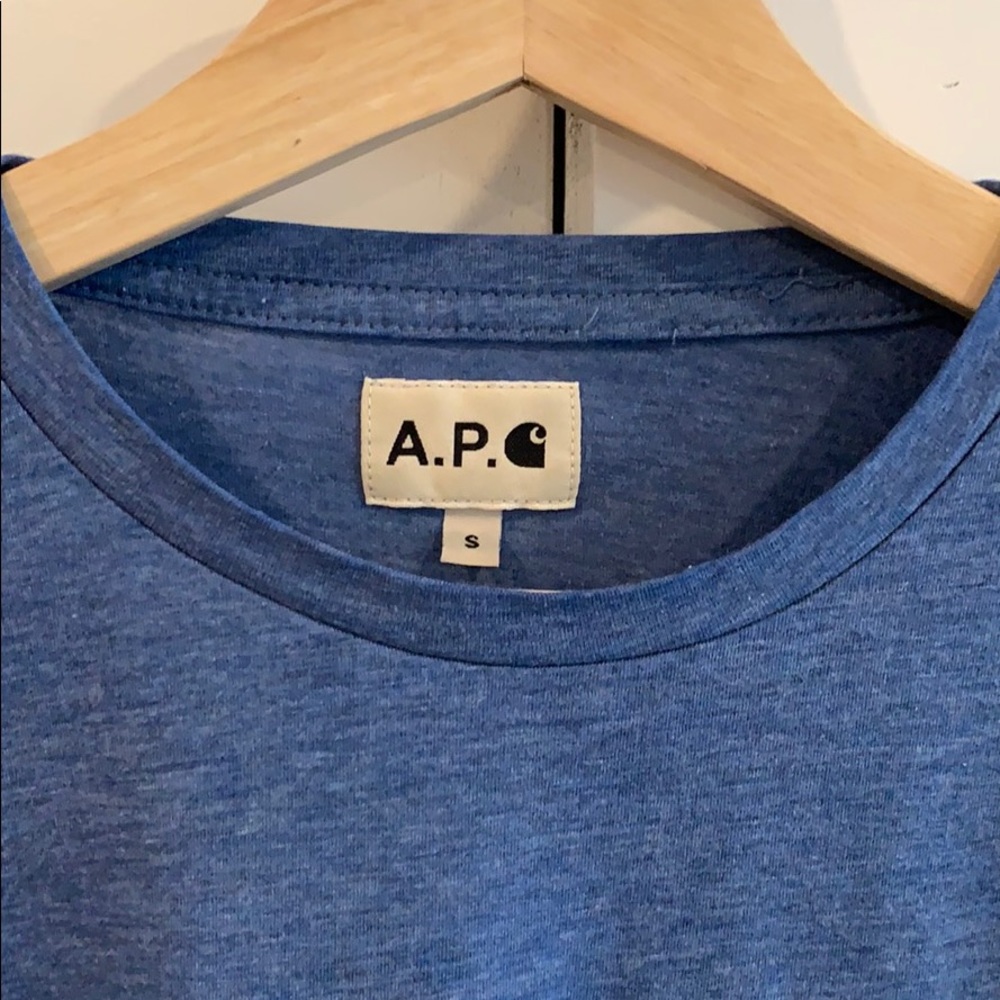 a.p.c. x carhartt engineer t-shirt RARE